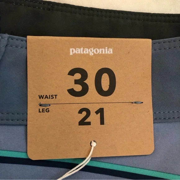 Patagonia Men's Hydropeak 21 'Light Plume Grey' Boardshorts 86480-SP22